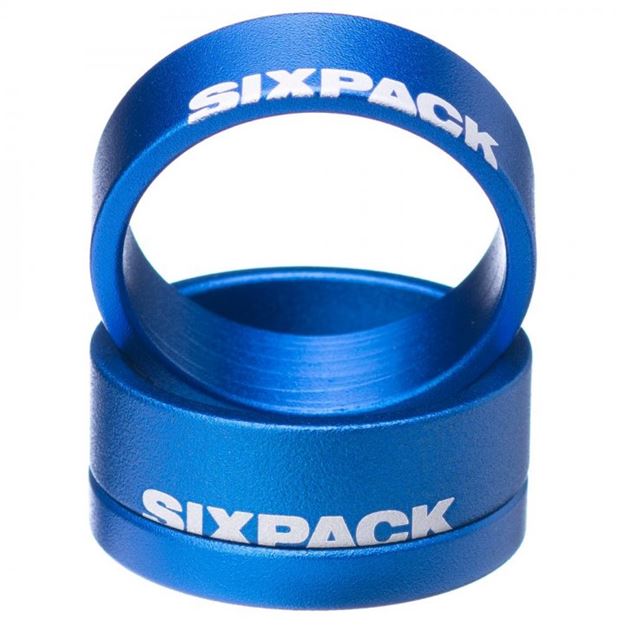 Picture of SIXPACK MENACE SPACER SET - 1 1/8 INCH - BLUE